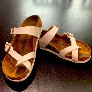 White Birkenstocks